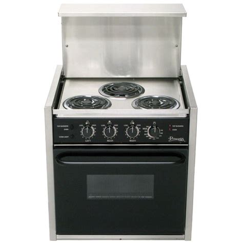 3 burner electric range
